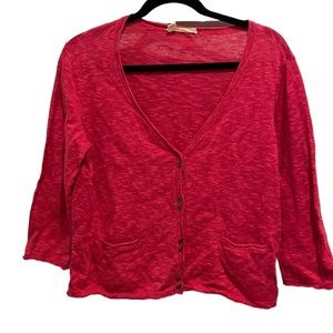 Eileen Fisher Linen/Cotton Cardigan